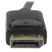 Picture of StarTech.com 6ft (2m) DisplayPort to HDMI Cable - 4K 30Hz - DisplayPort to HDMI Adapter Cable - DP 1.2 to HDMI Monitor Cable Converter - Latching DP Connector - Passive DP to HDMI Cord