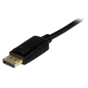 Picture of StarTech.com 6ft (2m) DisplayPort to HDMI Cable - 4K 30Hz - DisplayPort to HDMI Adapter Cable - DP 1.2 to HDMI Monitor Cable Converter - Latching DP Connector - Passive DP to HDMI Cord