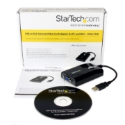 Picture of StarTech.com USB to VGA Adapter, External USB Video Graphics Card for PC and MAC, 1920x1200, USB 2.0 Display Adapter - a direct replacement for USB32VGAPRO