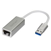 Picture of StarTech.com USB 3.0 to Gigabit Network Adapter - Silver