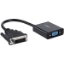 Image de StarTech.com Câble adaptateur actif DVI vers VGA - Convertisseur DVI-D vers HD15 - M/F - 1080p