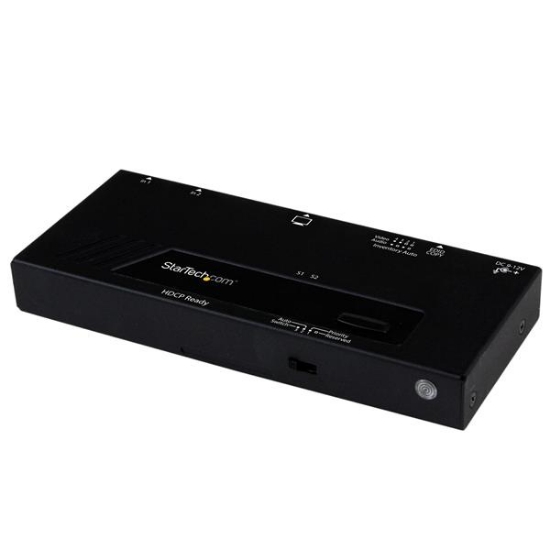 Picture of StarTech.com 2 Port HDMI Switch w/ Automatic and Priority Switching - 1080p