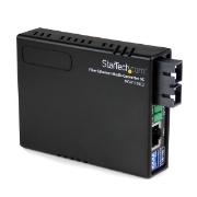 Picture of StarTech.com 10/100 Multi Mode Fiber Ethernet Media Converter SC 2 km
