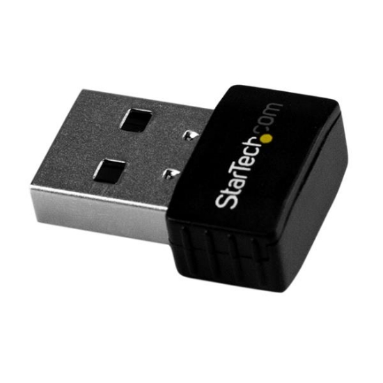 Picture of StarTech.com USB Wi-Fi Adapter - AC600 - Dual-Band Nano Wireless Adapter