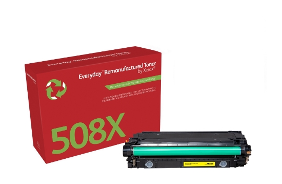 Picture of Everyday ™ Yellow Remanufactured Toner by Xerox compatible with HP 508X (CF362X), High capacity