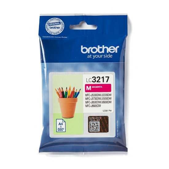 Picture of Brother LC3217M ink cartridge 1 pc(s) Original Magenta