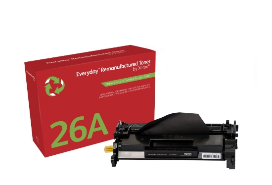 Picture of Everyday ™ Mono Remanufactured Toner by Xerox compatible with HP 26A (CF226A), Standard capacity