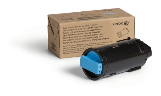 Picture of Xerox Genuine ® VersaLink® C500 Color Printer​/​C505 Color Multifunction Printer Cyan Standard capacity Toner Cartridge (2400 Pages) - 106R03859