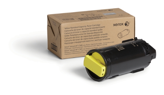Picture of Xerox Genuine ® VersaLink® C500 Color Printer​/​C505 Color Multifunction Printer Yellow Standard capacity Toner Cartridge (2400 Pages) - 106R03861