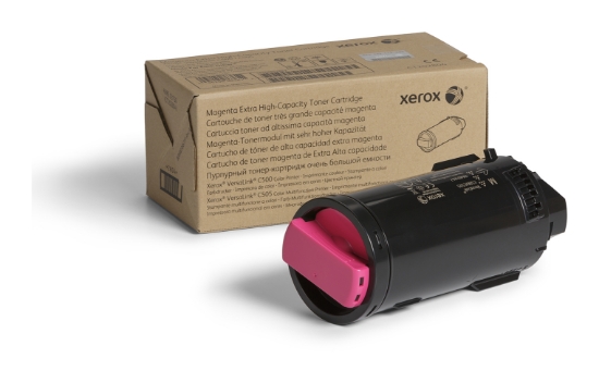 Picture of Xerox Genuine ® VersaLink® C500 Color Printer​/​C505 Color Multifunction Printer Magenta Extra High capacity Toner Cartridge (9000 Pages) - 106R03874