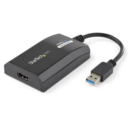 Picture of StarTech.com USB 3.0 to HDMI Adapter - DisplayLink Certified - 1080p (1920x1200) - USB Type-A to HDMI Display Adapter Converter for Monitor - External Video & Graphics Card - Windows/Mac