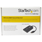 Picture of StarTech.com USB 3.0 to HDMI Adapter - DisplayLink Certified - 1080p (1920x1200) - USB Type-A to HDMI Display Adapter Converter for Monitor - External Video & Graphics Card - Windows/Mac