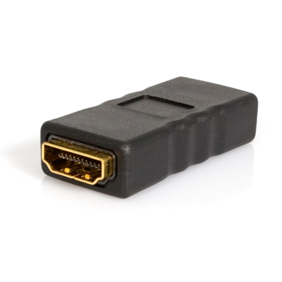 Picture of StarTech.com HDMI to HDMI Adapter, High Speed HDMI to HDMI Connector, 4K 30Hz HDMI to HDMI Coupler, HDMI to HDMI Converter, HDMI Female to HDMI Female Adapter
