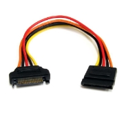 Picture of StarTech.com 8in 15 pin SATA Power Extension Cable