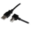 Picture of StarTech.com 2m USB 2.0 A to Right Angle B Cable - M/M