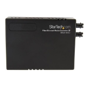 Picture of StarTech.com 10/100 Multi Mode Fiber Copper Fast Ethernet Media Converter ST 2 km