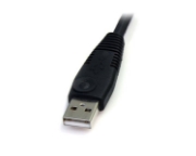 Picture of StarTech.com 6ft 4-in-1 USB DisplayPort KVM Switch Cable w/ Audio & Microphone