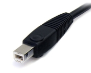 Picture of StarTech.com 6ft 4-in-1 USB DisplayPort KVM Switch Cable w/ Audio & Microphone