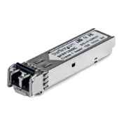 Picture of StarTech.com Cisco GLC-FE-100FX Compatible SFP Transceiver Module - 100BASE-FX~Cisco GLC-FE-100FX Compatible SFP Module - 100BASE-FX - 100Mbps Multimode Fiber MMF Optic Transceiver - 100 Mbps - LC 2km - 1310nm - DDM Cisco ASR920, IE2000, IE4000