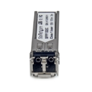 Picture of StarTech.com Cisco GLC-FE-100FX Compatible SFP Transceiver Module - 100BASE-FX~Cisco GLC-FE-100FX Compatible SFP Module - 100BASE-FX - 100Mbps Multimode Fiber MMF Optic Transceiver - 100 Mbps - LC 2km - 1310nm - DDM Cisco ASR920, IE2000, IE4000