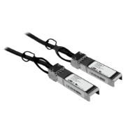 Picture of StarTech.com Cisco SFP-H10GB-CU5M Compatible 5m 10G SFP+ to SFP+ Direct Attach Cable Twinax - 10GbE SFP+ Copper DAC 10 Gbps Low Power Passive Mini GBIC/Transceiver Module DAC Firepower ASR920 ASR9000