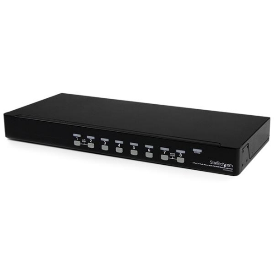 Picture of StarTech.com 8 Port 1U Rackmount USB KVM Switch with OSD