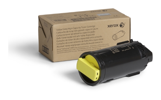 Picture of Xerox Genuine ® VersaLink® C605 Color Multifunction Printer Yellow Extra High capacity Toner Cartridge (16800 Pages) - 106R03934