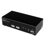 Picture of StarTech.com 2 Port USB DVI KVM Switch with DDM Fast Switching Technology and Cables