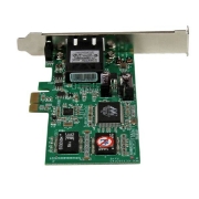 Picture of StarTech.com PCI Express (PCIe) Gigabit Ethernet Multimode SC Fiber Network Card Adapter NIC - 550m