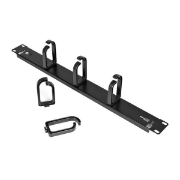 Picture of StarTech.com 1U 19in Metal Rackmount Cable Management Panel