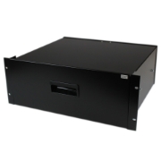 Picture of StarTech.com 4U Black Steel Storage Drawer for 19in Racks and Cabinets