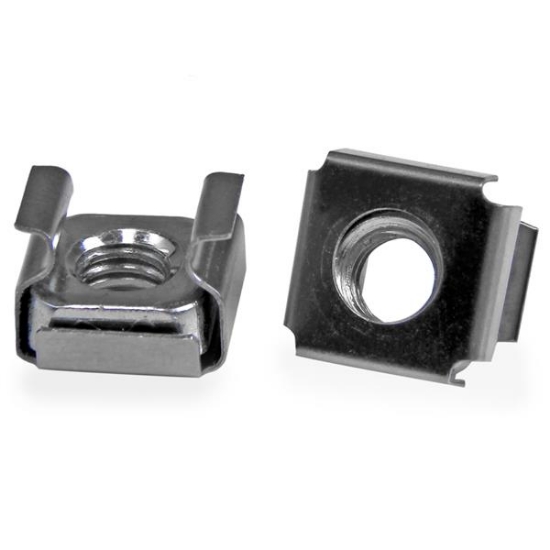 Picture of StarTech.com 50 Pkg M6 Cage Nuts for Server Rack Cabinet