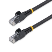 Picture of StarTech.com Cat5e Ethernet Patch Cable with Snagless RJ45 Connectors - 10 m, Black