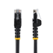 Picture of StarTech.com Cat5e Ethernet Patch Cable with Snagless RJ45 Connectors - 10 m, Black