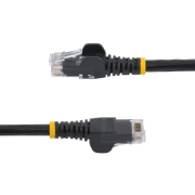 Picture of StarTech.com Cat5e Ethernet Patch Cable with Snagless RJ45 Connectors - 10 m, Black