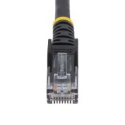 Picture of StarTech.com Cat5e Ethernet Patch Cable with Snagless RJ45 Connectors - 10 m, Black