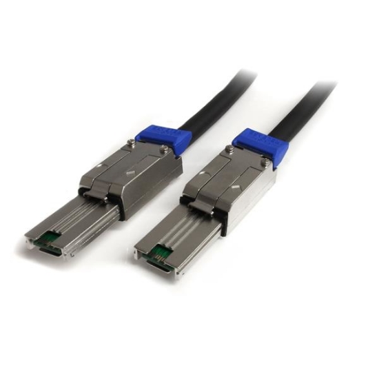 Picture of StarTech.com 1m External Mini SAS Cable - Serial Attached SCSI SFF-8088 to SFF-8088