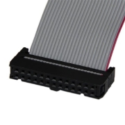 Picture of StarTech.com Low Profile 16in Parallel Port Header Cable Adapter with Bracket – DB25 (F) to IDC26