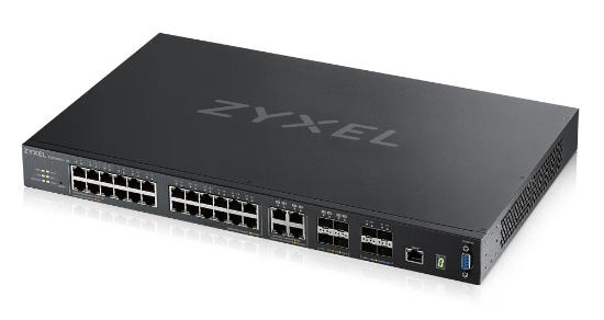 Picture of Zyxel XGS4600-32 Managed L3 Gigabit Ethernet (10/100/1000) Black