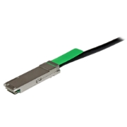 Picture of StarTech.com MSA Compliant QSFP+ Direct-Attach Twinax Cable - 2 m (6.6 ft)~MSA Uncoded Compatible 2m 40G QSFP+ to QSFP+ Direct Attach Breakout Cable Twinax - 40 GbE QSFP+ Copper DAC 40 Gbps Low Power Passive Transceiver Module DAC