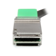 Picture of StarTech.com MSA Compliant QSFP+ Direct-Attach Twinax Cable - 2 m (6.6 ft)~MSA Uncoded Compatible 2m 40G QSFP+ to QSFP+ Direct Attach Breakout Cable Twinax - 40 GbE QSFP+ Copper DAC 40 Gbps Low Power Passive Transceiver Module DAC