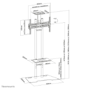 Picture of Neomounts PLASMA-M1700ES TV floor stand 32-70"