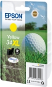 Picture of Epson Golf ball Singlepack Yellow 34XL DURABrite Ultra Ink