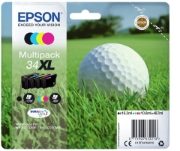 Picture of Epson Golf ball Multipack 4-colours 34XL DURABrite Ultra Ink