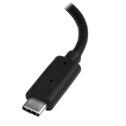 Picture of StarTech.com USB-C to VGA Adapter - with Presentation Mode Switch - 1920x1200