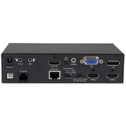 Picture of StarTech.com Multi-Input HDBaseT Extender with Built-in Switch - DisplayPort, VGA and HDMI Over CAT5e or CAT6 - Up to 4K