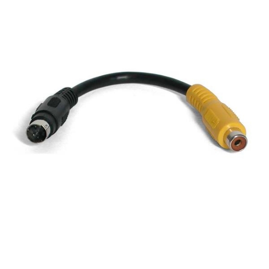 Picture of StarTech.com 6in S-Video to Composite Video Adapter Cable