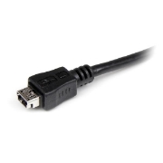 Picture of StarTech.com 6in Micro USB to Mini USB Adapter Cable M/F