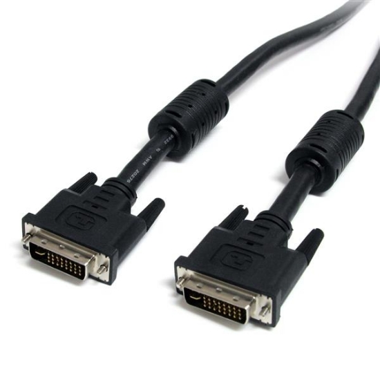 Picture of StarTech.com 6 ft DVI-I Dual Link Digital Analog Monitor Cable M/M
