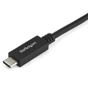 Picture of StarTech.com 3.3 ft. (1 m) USB-C to DVI Cable - 1920 x 1200 - Black